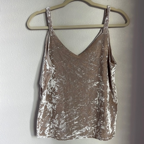 Mango Tops - Velvet top by Mango